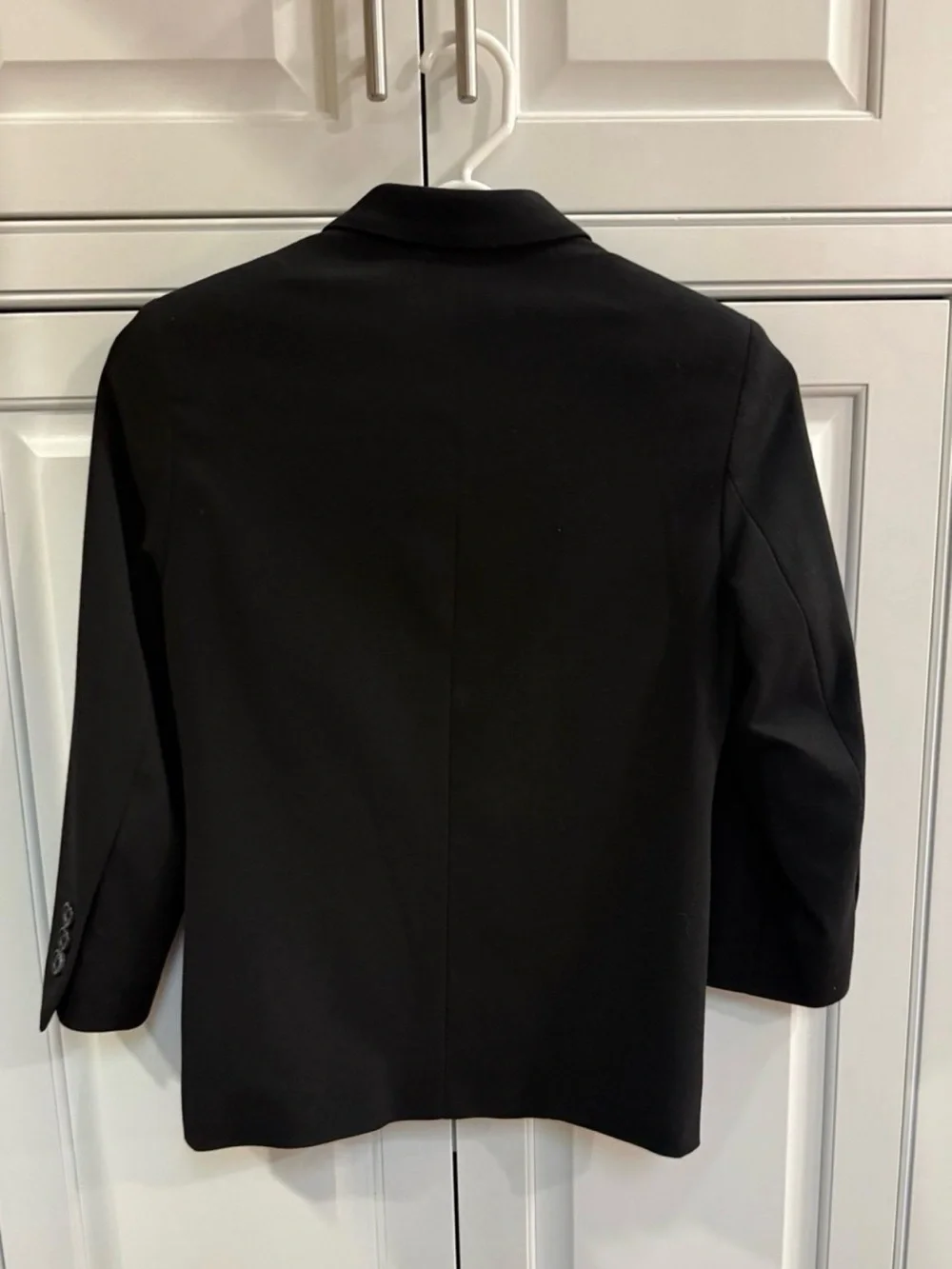 Boy’s Black Three-Button Formal Blazer